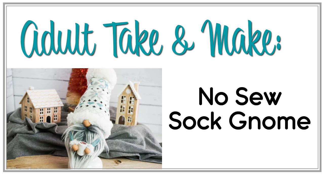 DIY No Sew Sock Gnome