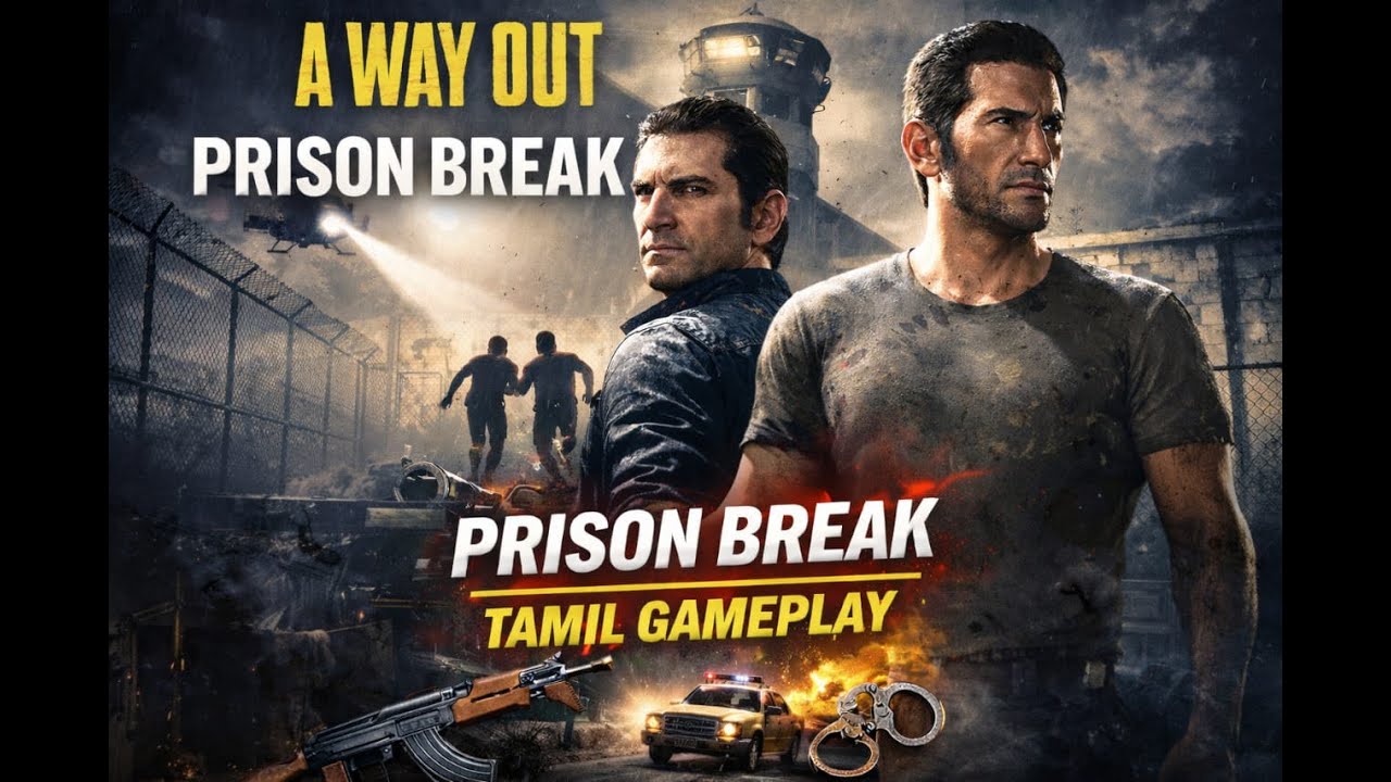 🔥 LIVE NOW – A WAY OUT CO-OP | Tamil Stream 🎮
