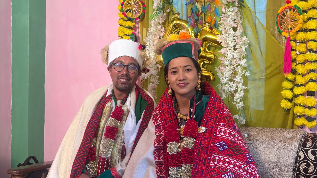 Sunita weds Rashu  || Giabong  to Labrang marriage || 29-30 October #kinnaur #himachalimarriage 