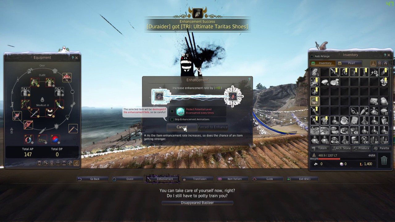 Black Desert : TET Ogre Ring & Basilisk's Belt
