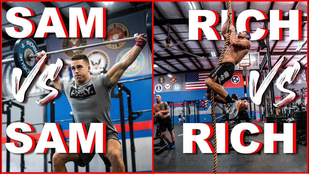 RICH FRONING and SAM COURNOYER// Friday Workout 06.04.21