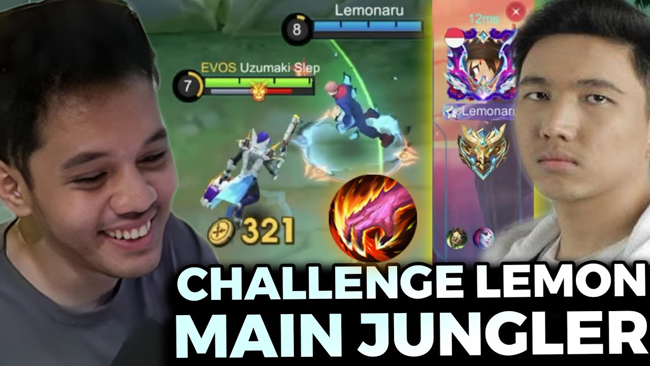 Akhirnya Mabar Lemon Lagi Setelah Sekian Lama!! Langsung Request Lemon Jungler!! - Mobile Legends
