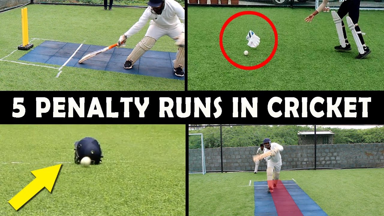 5 Runs in Cricket 🤦🏻 | What is PENALTY RUNS in Cricket ? Rules Explained 2022