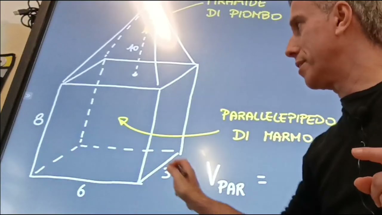 Calcolo della massa di un solido geometrico conoscendo le sue misure e la sua densità