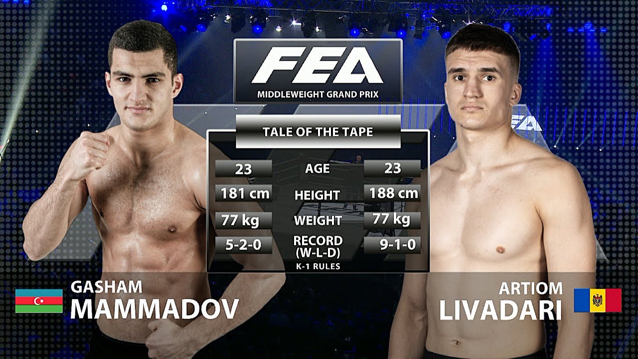 FREE FULL FIGHT | Semifinal Grand Prix Middleweight K-1 Rules. Gasham Mammadov vs Artiom Livadari.