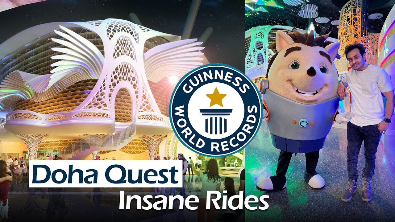 A day well spent in Doha Quest - Indoor Theme Park | Nazim Vlogs