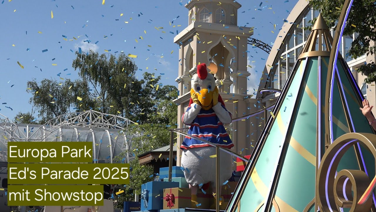 Ed's Parade 2025 I Mit Showstop I Europa Park