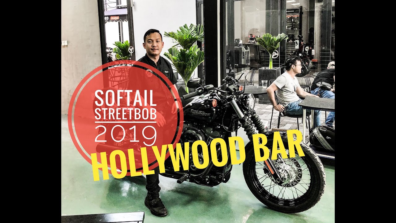 Harley - Davidson Streetbob 2019 with Hollywood-bar (EASY to ride ) - Motor Vlog