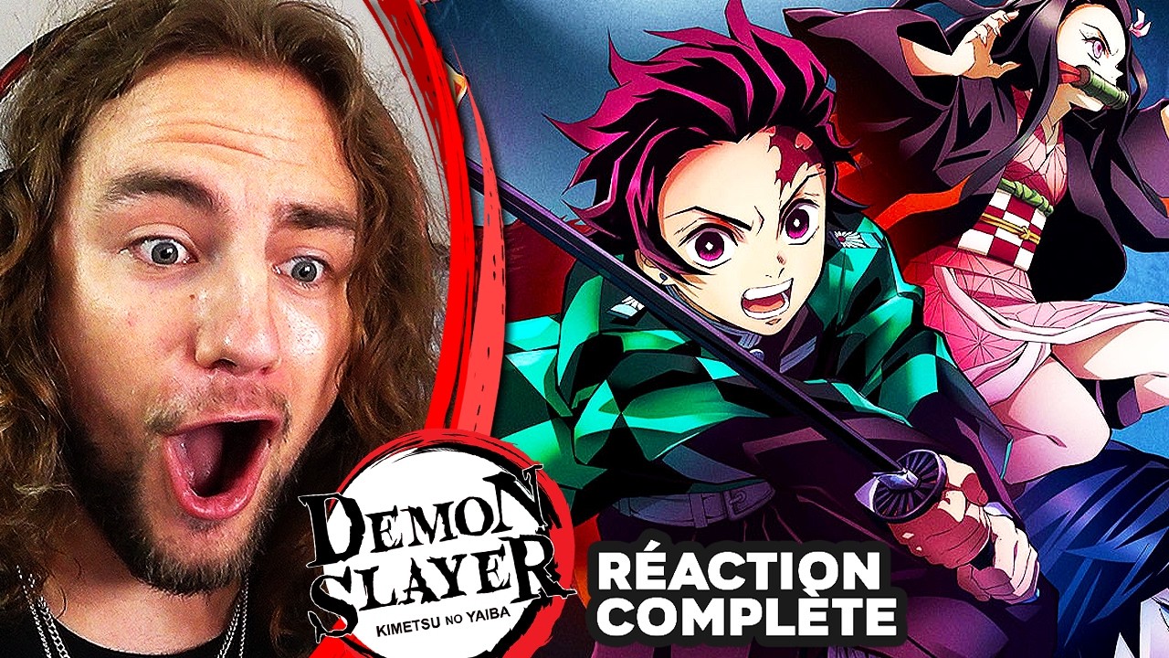 DEMON SLAYER : SAISON 1 | RÉACTION COMPLÈTE