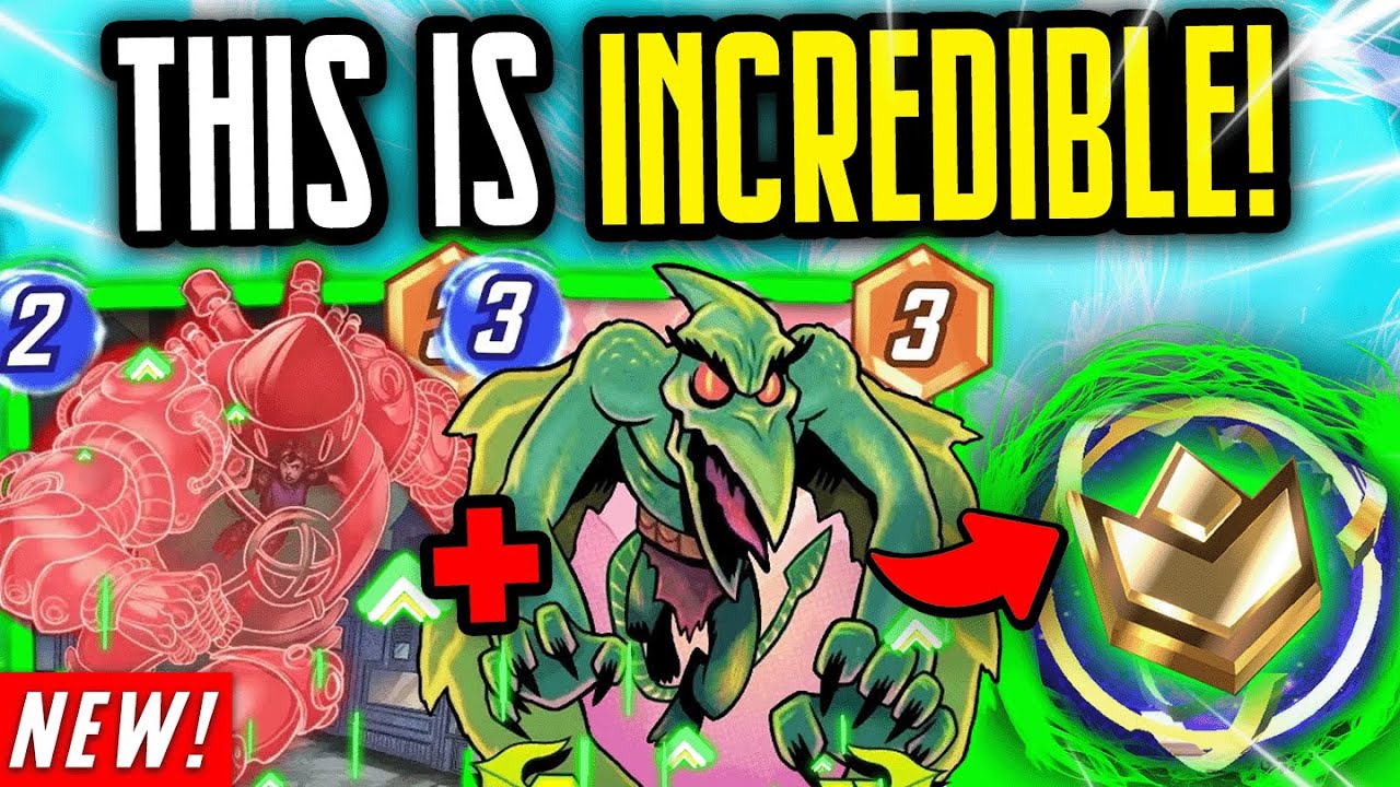 This Deck hit the HIGHEST Rank POSSIBLE! - Marvel Snap