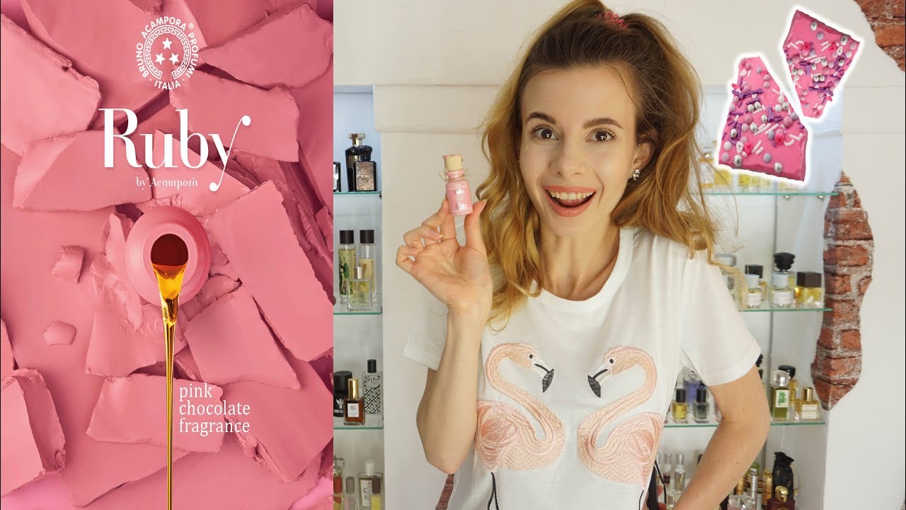 PINK CHOCOLATE FRAGRANCE RUBY REVIEW+FIRST IMPRESSIONS on ACAMPORA PERFUMES| Tommelise
