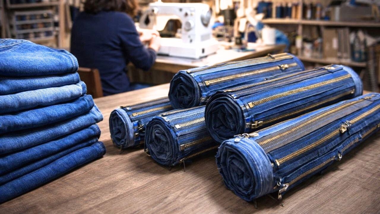 Это самая прекрасная идея для молнии от джинсов!!! // DIY