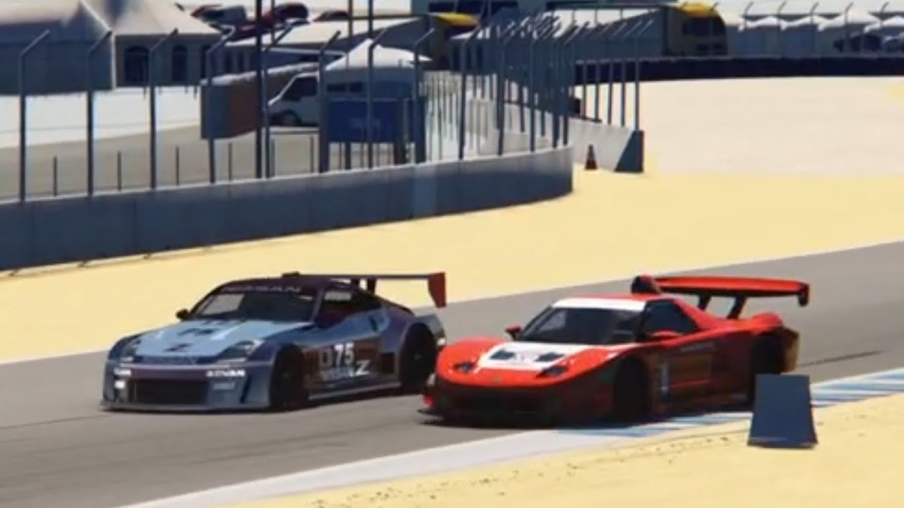 Assetto Corsa - Nissan Fairlady Z Z33 LM Race Car @ Laguna Seca Raceway