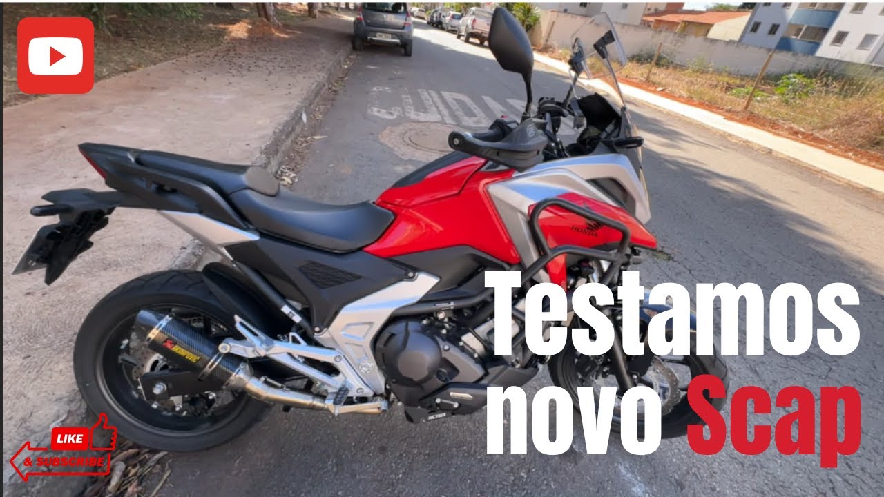 NC750X DCT 2025 COM NOVO ESCAPAMENTO!