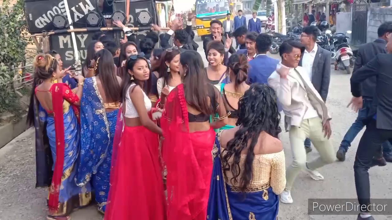 tharu wedding dance bala bala