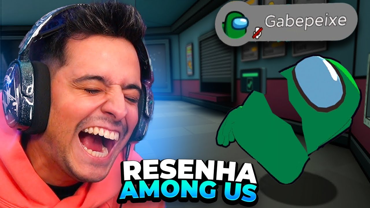 CORINGA JOGANDO AMONG US 3D: ESSA RESENHA FOI DEMAIS KKKKKKK
