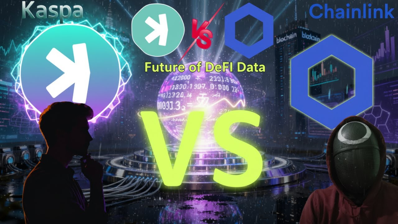 Kaspa против Chainlink: кто обеспечит будущее данных DeFi? 🚀