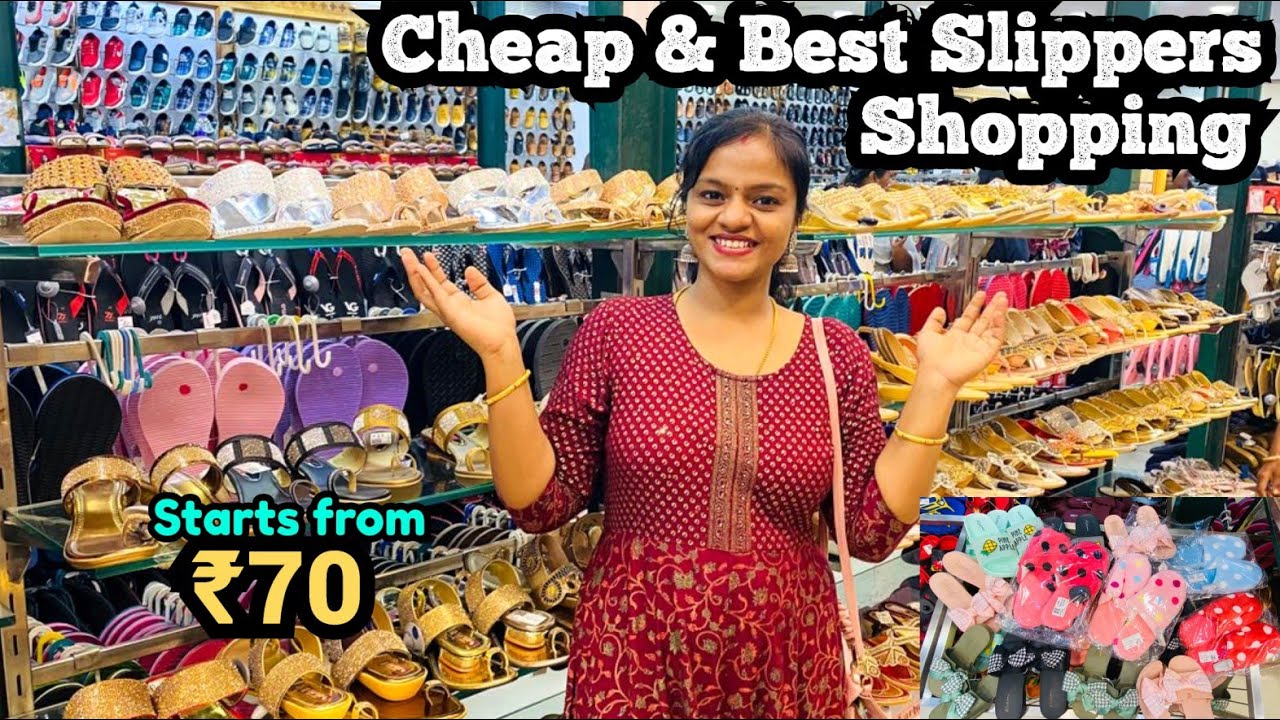 T.Nagar vera level The best Slippers Shopping | Cheap and Best Trendy Collections of Slippers |