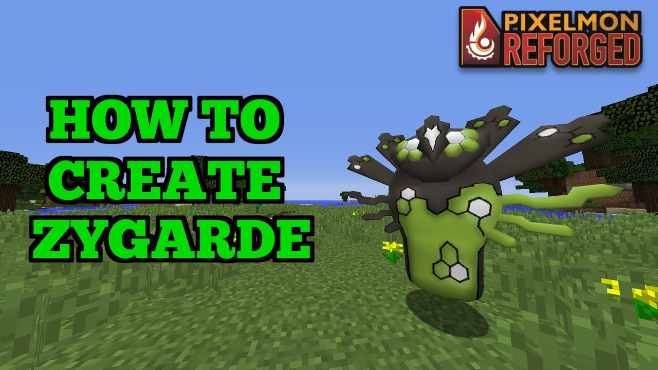 How to Assemble Zygarde & Where to Find Zygarde Cells in Pixelmon