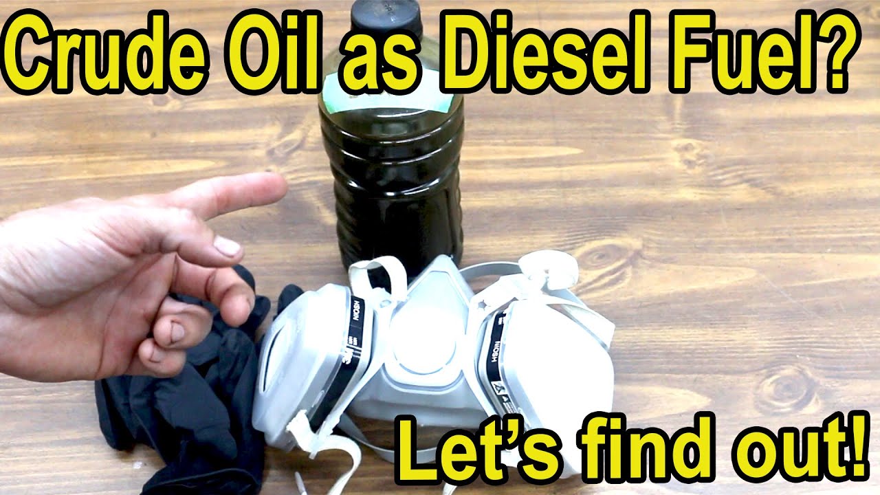 Crude Oil as Fuel? Let's find out!