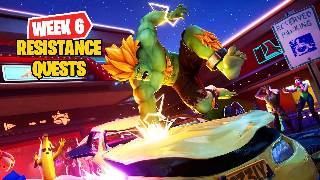 Fortnite All Week 6 Resistance Quests Guide - Chapter 3 Season 2