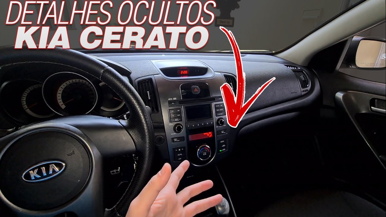 DETALHES OCULTOS DO KIA CERATO QUE PROVAVELMENTE VOCÊ NÃO SABIA