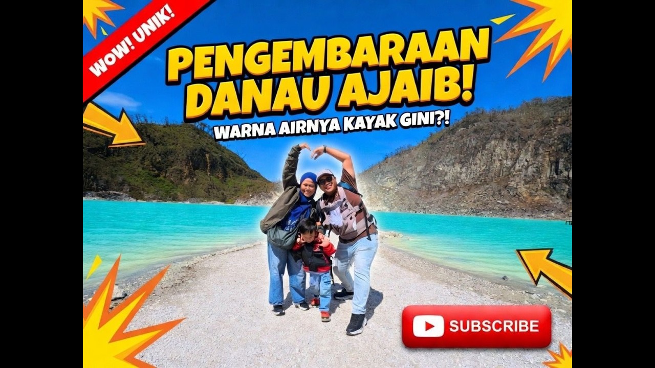 Bandung 🇮🇩 (Part 3) : Tempat paling menarik di Bandung, Kawah Putih, Ciwidey 🔥