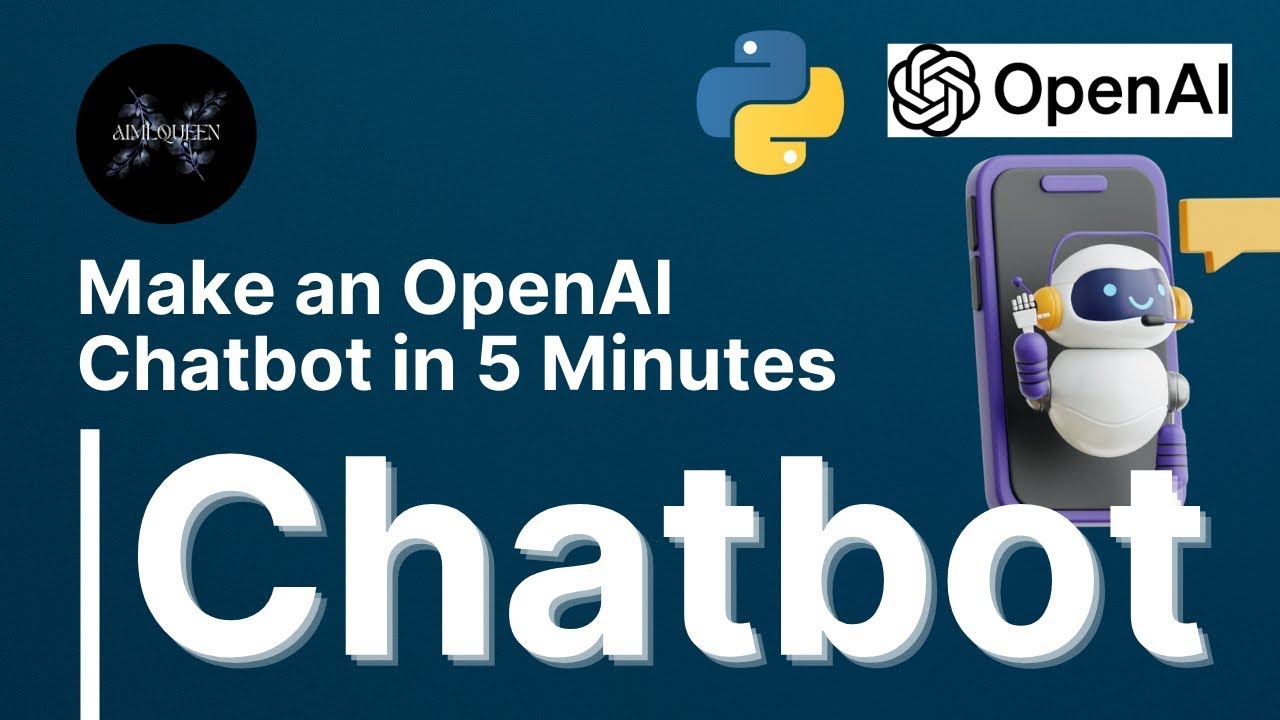 Создайте чат-бота OpenAI на Python за 5 минут 🤖🔥 | #drnimishadavis
