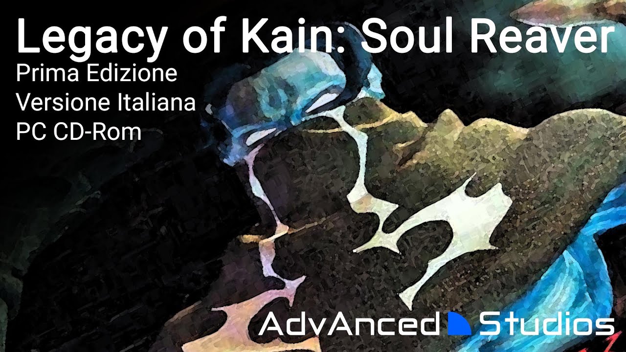 Legacy of Kain: Soul Reaver PC Italiano (Crystal Dynamics - EIDOS - Leader - 1999) (Windows 10)