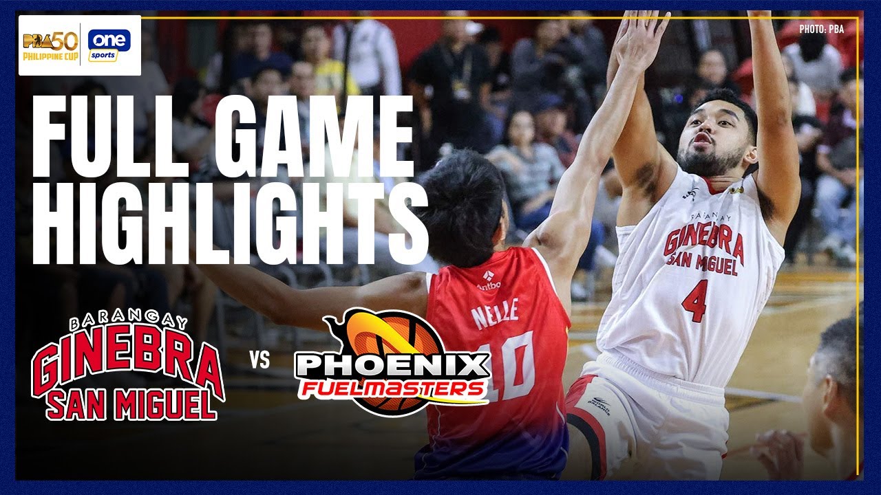 BRGY. GINEBRA vs. PHOENIX | FULL GAME HIGHLIGHTS | PBA SEASON 50 PHILIPPINE CUP | NOV 16, 2025