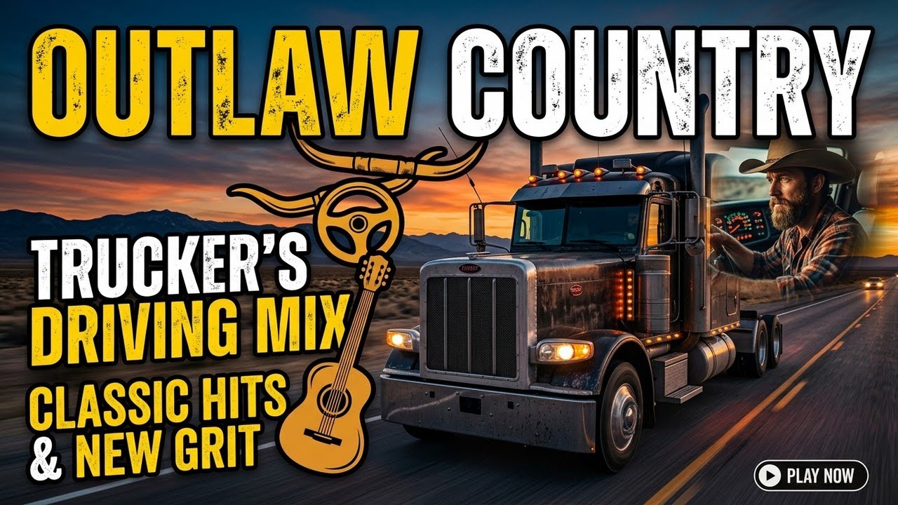 Top Outlaw Country Dark Vibes 🌙 Essential Songs for Lonely Drivers