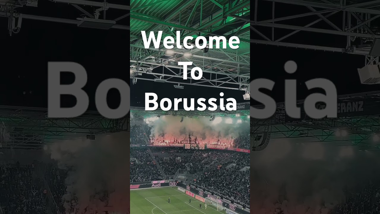 Welcome to borussia 🇩🇪#shorts #football#borussiamonchengladbach #diefohlen #germany #bundesliga