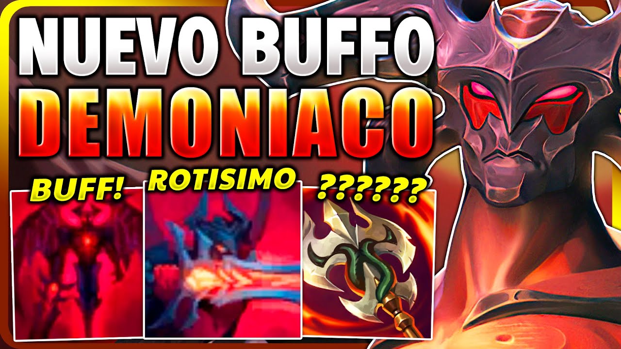 👺¡¿-70% de VIDA de 1 HABILIDAD?! el BRUTAL *MEGA BUFFO* de AATROX DEJA SIN PALABRAS a LOS ENEMIGOS