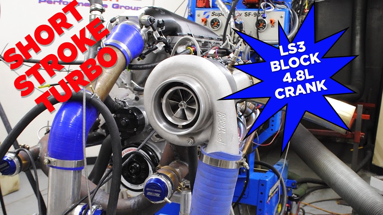 DESTROKED LS TURBO (BOOSTED 4.8L CRANK/LS3 BLOCK)
