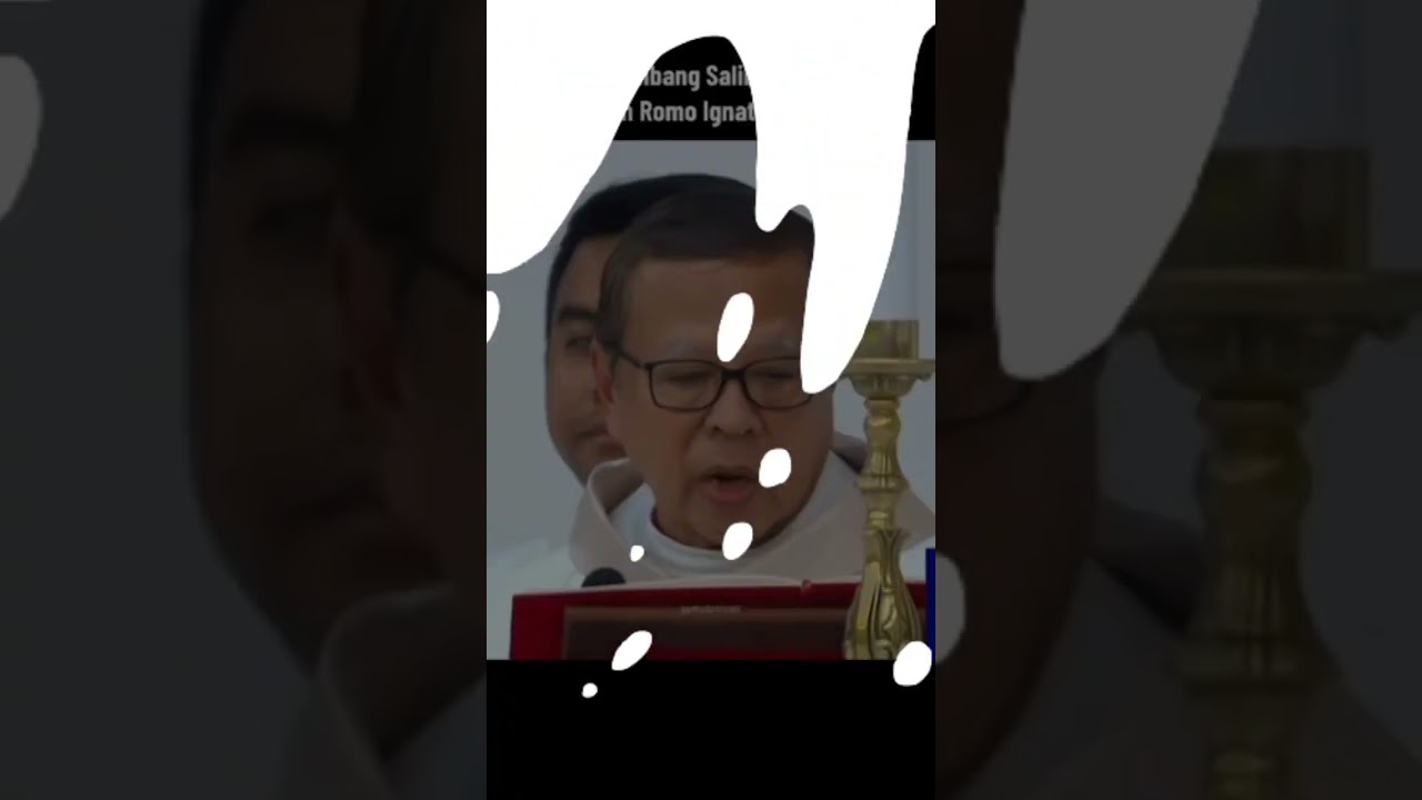 Keajaiban saat Misa Paus Fransiskus #vatikan #misa #salib #gereja #pausfransiskus #mgrsuharyo