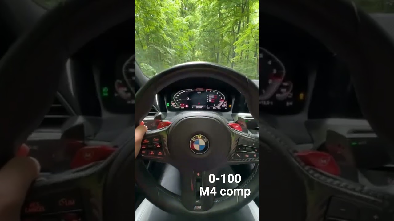 Bmw m4 comp 510hp 0-100 pov acceleration