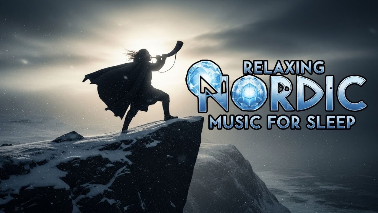 Valkyrie Aura ⚔️ Relaxing Nordic Music for Sleep