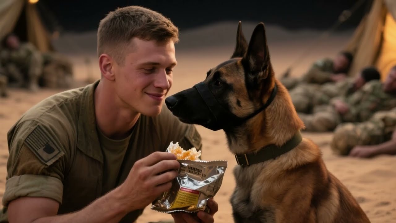Military Dog Reunites With His Soldier One Last Time at an Emotional Funeral