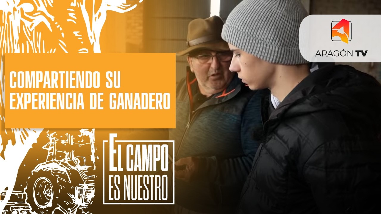 Toño comparte su experiencia como ganadero con las nuevas generaciones