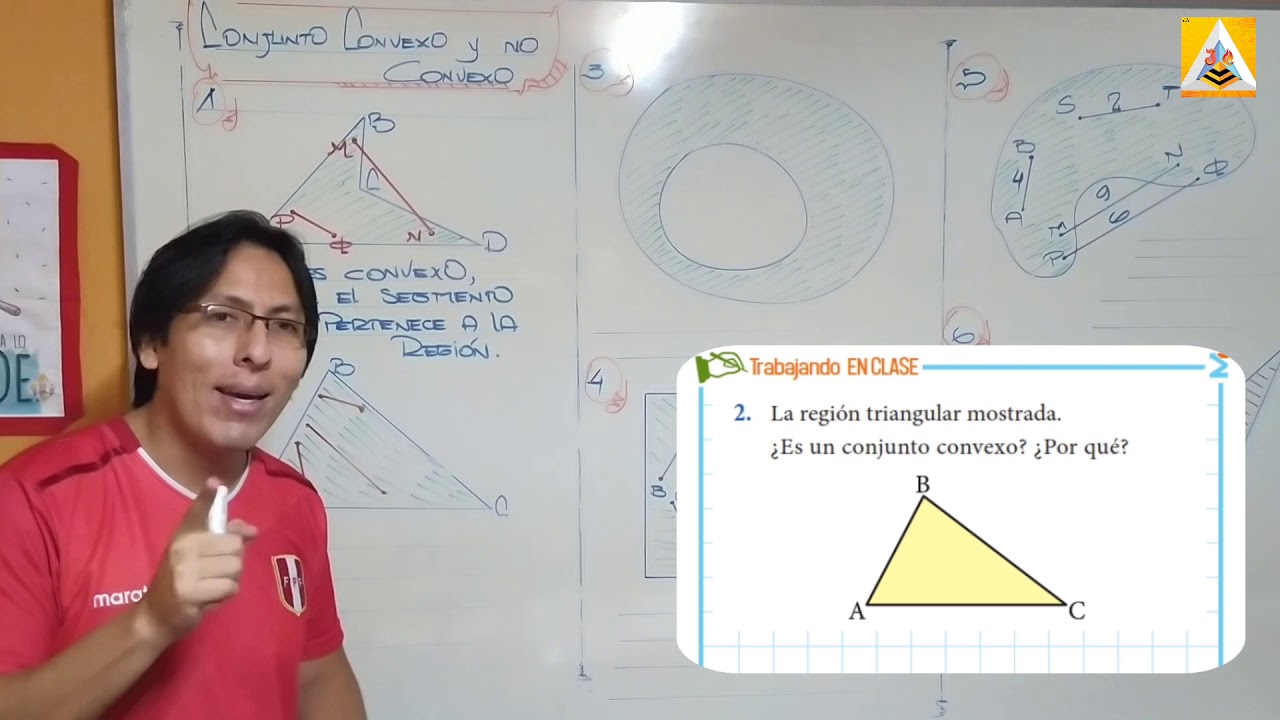 CONJUNTO CONVEXO Y NO CONVEXO ... GEOMETRÍA ..jLaC.