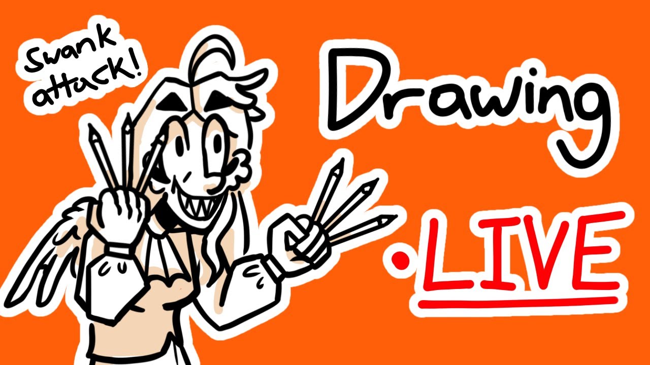 Drawing Live! (And Fighting Art Block)