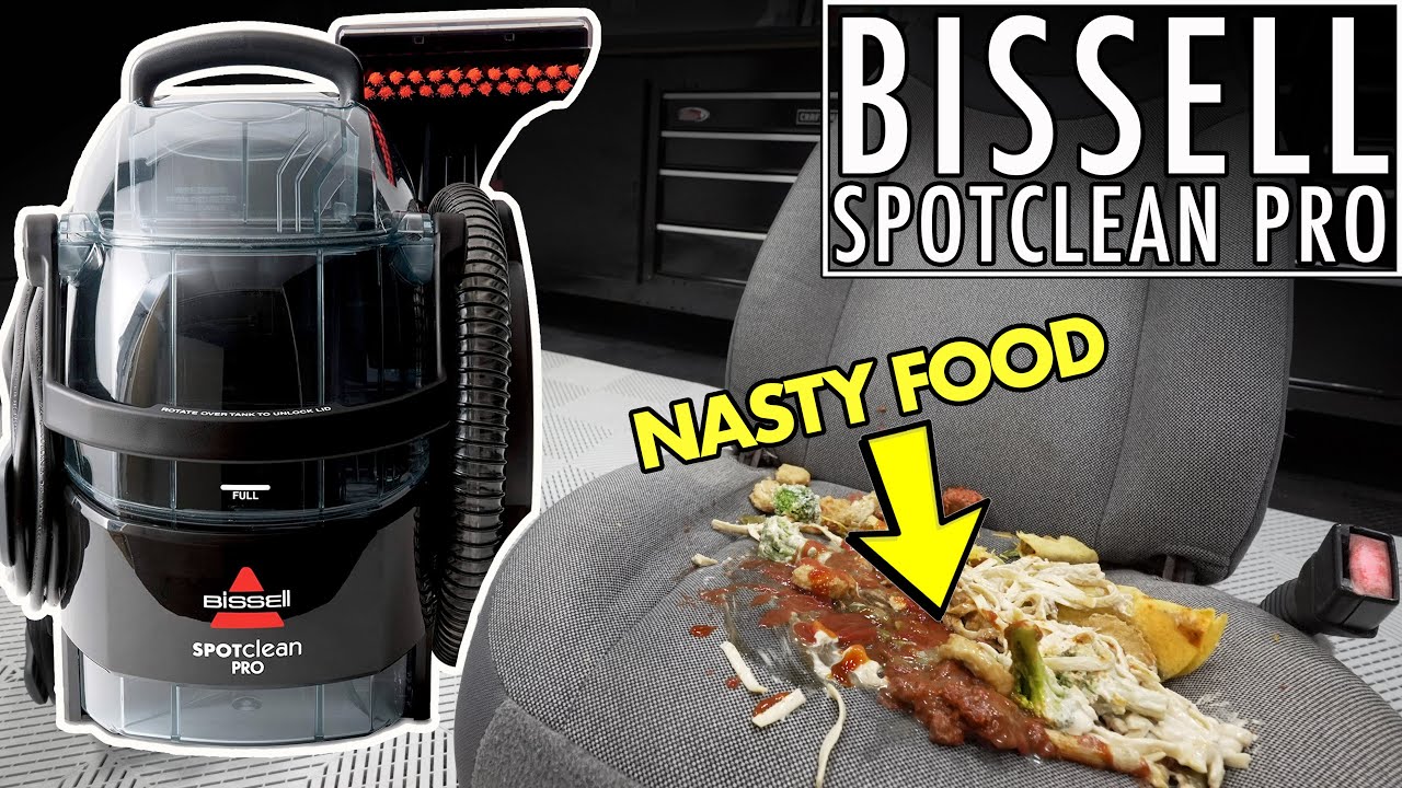 Bissell Spotclean Pro (CAUTION IF YOU HAVE A WEAK STOMACH)