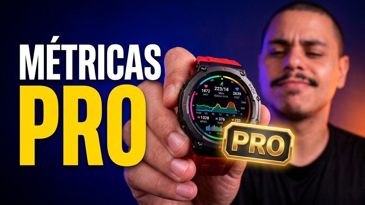 Amazfit T-Rex 3 atualizado! Agora com métricas iguais ao T-Rex 3 Pro