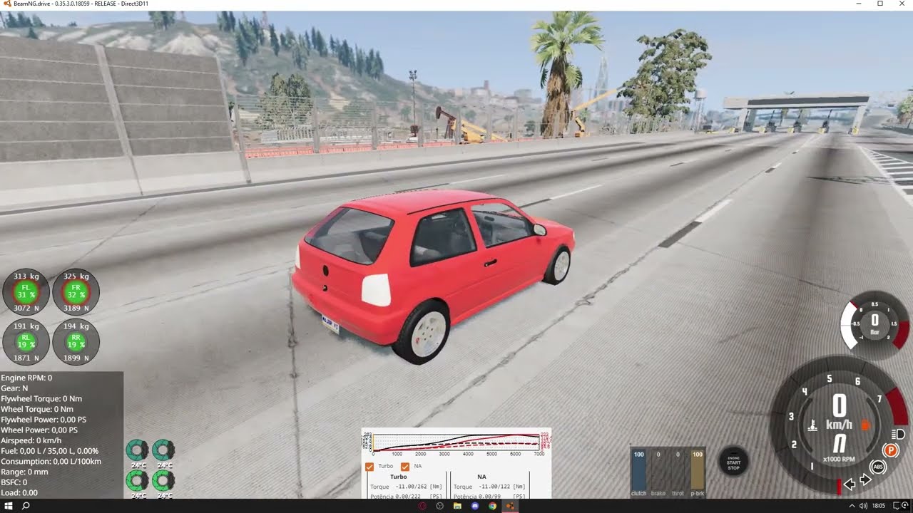 Mod Volkswagen Gol G2 - beamNG.Drive
