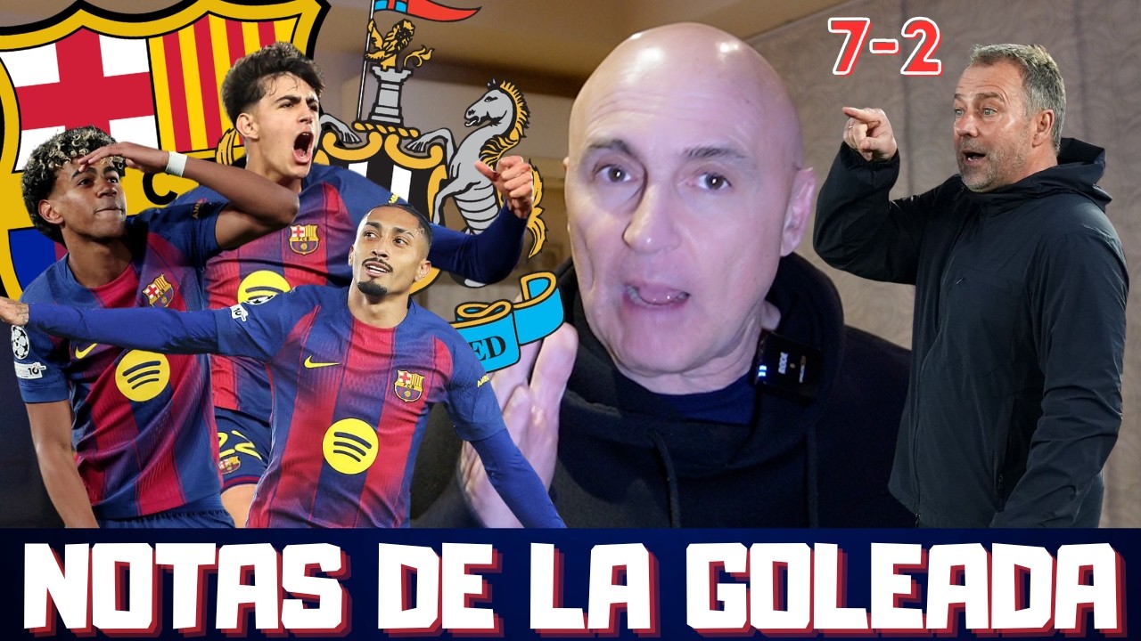 ¿ESTÁ DE VUELTA EL MEJOR RAPHINHA? LAMINE YAMAL, BERNAL, PEDRI... NOTAS DEL BARCELONA vs NEWCASTLE