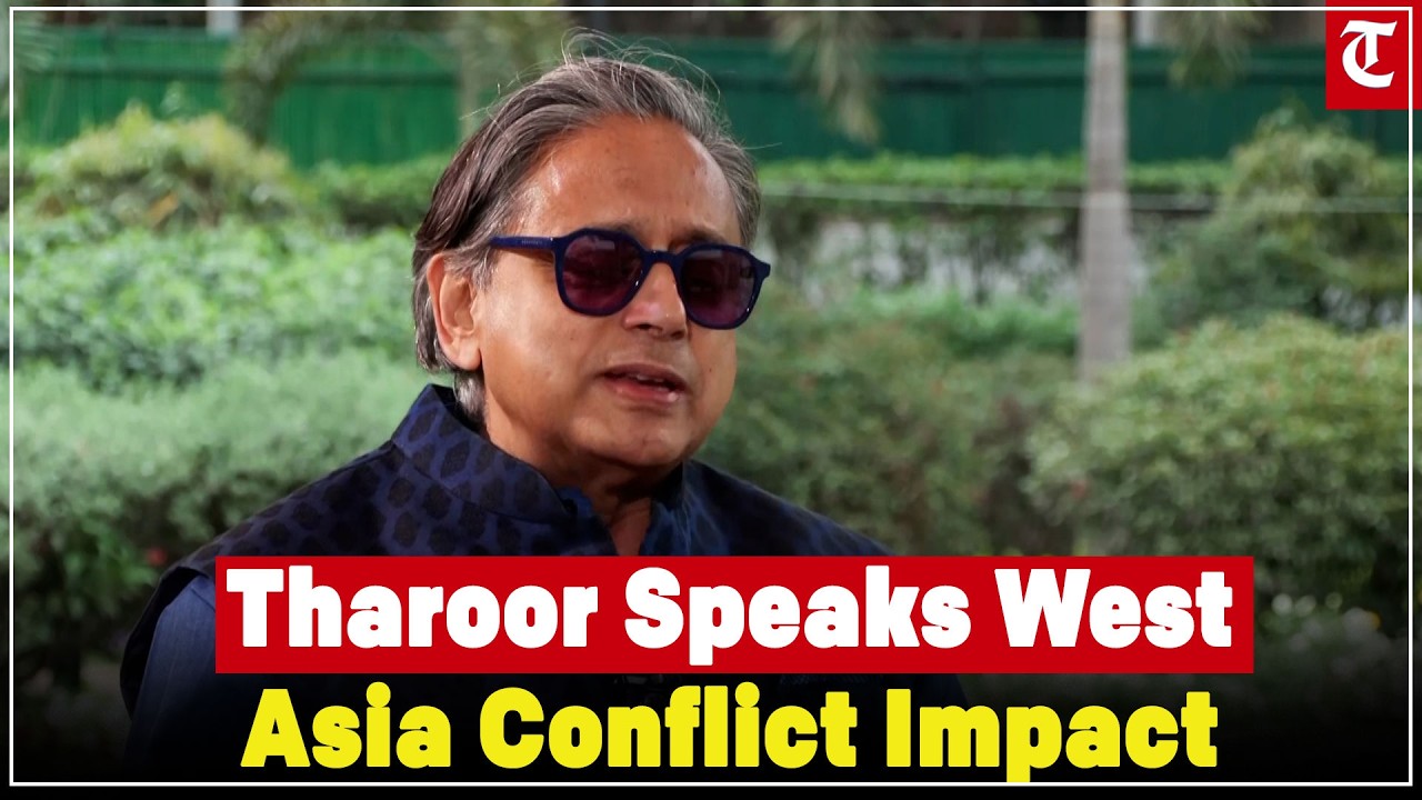 Shashi Tharoor on West Asia Crisis | India’s Restraint Amid Oil, Fuel Shortages & Conflict