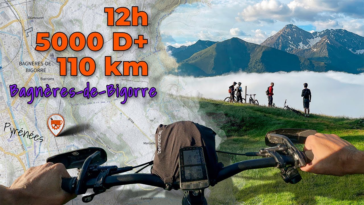 12H CHALLENGE &agrave; Bagn&egrave;res-de-Bigorre : Le D&eacute;fi, Le Guide et la Trace GPX