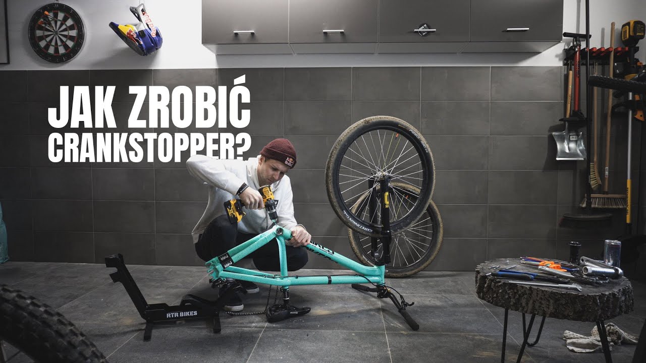 CRANKSTOPPER za 5 złotych, czyli sposób na kręcące się korby | Zrób to sam 💡