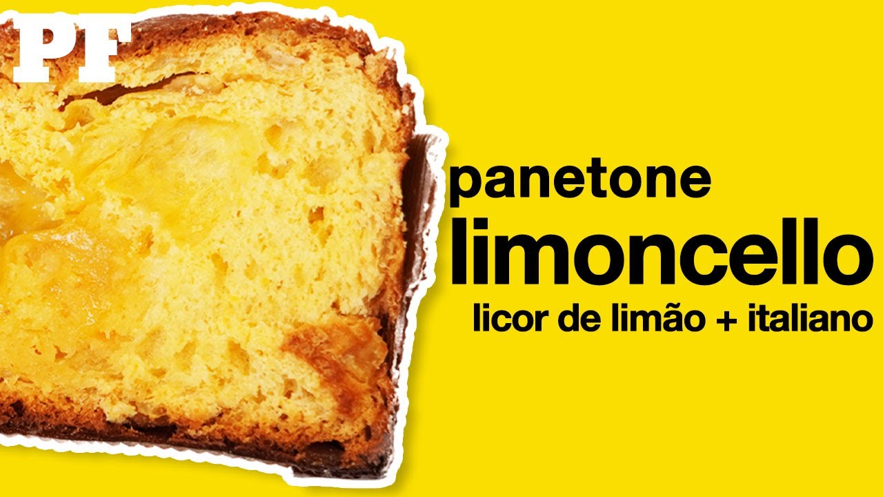 Panetone ITALIANO de birita: Panetone Borsari LIMONCELLO (Panetone de limão)! 🍋