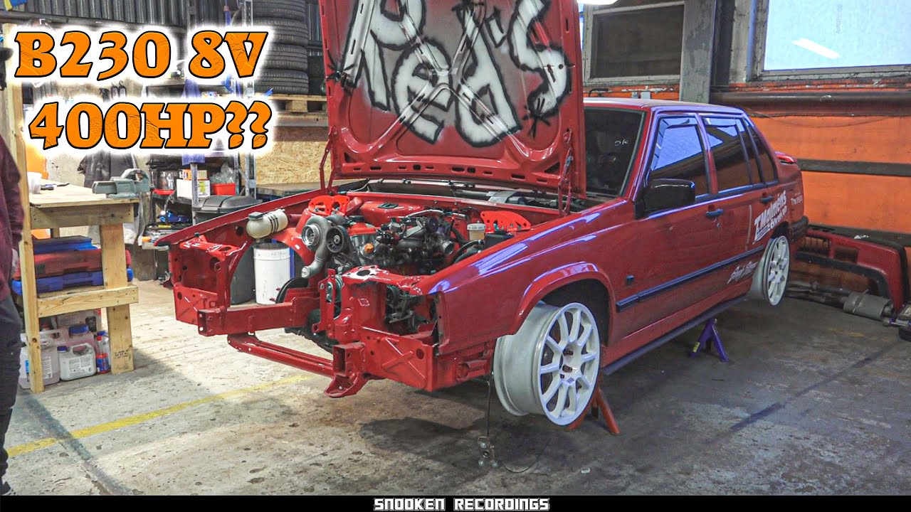 Erik's Volvo 940 b230 400HP? || Bygger för drifting